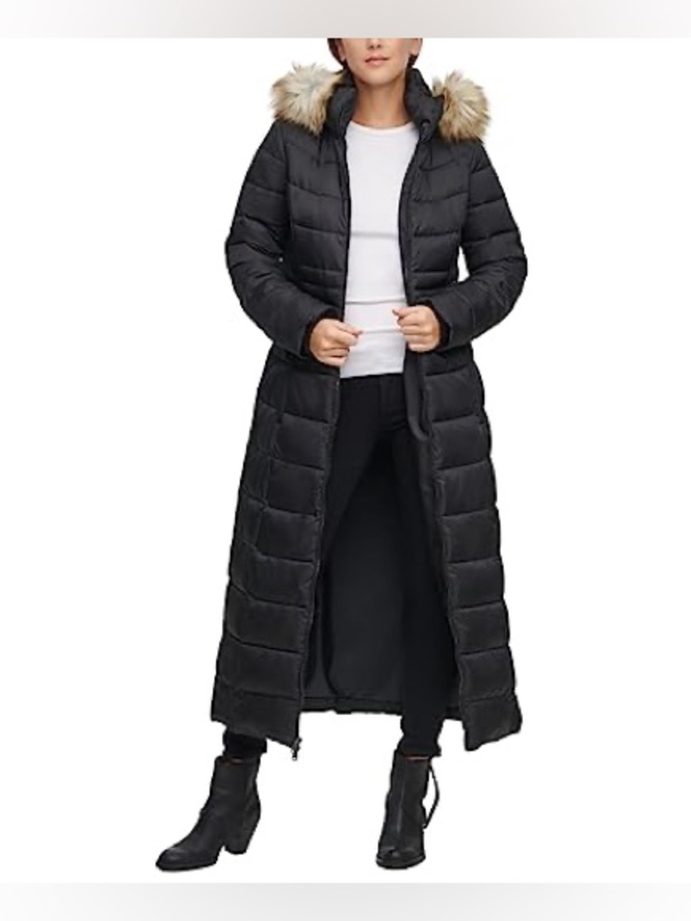 Kenneth Cole New York Women’s Maxi Puffer Coat
